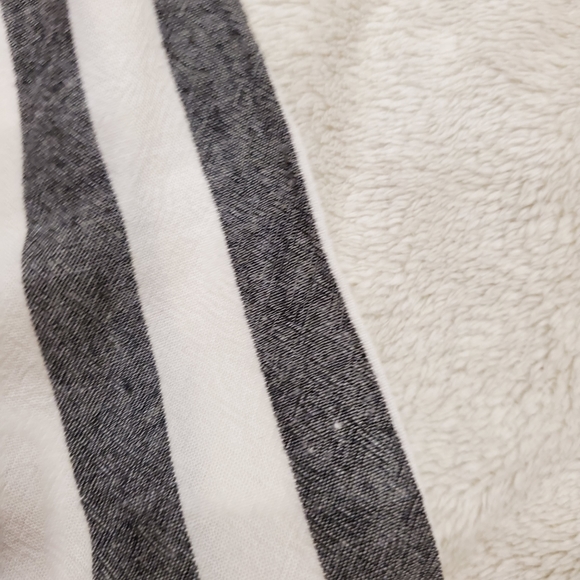 Subdued Cropped Culotte Pant Black White Size S Made in Italy - Picture 7 of 8